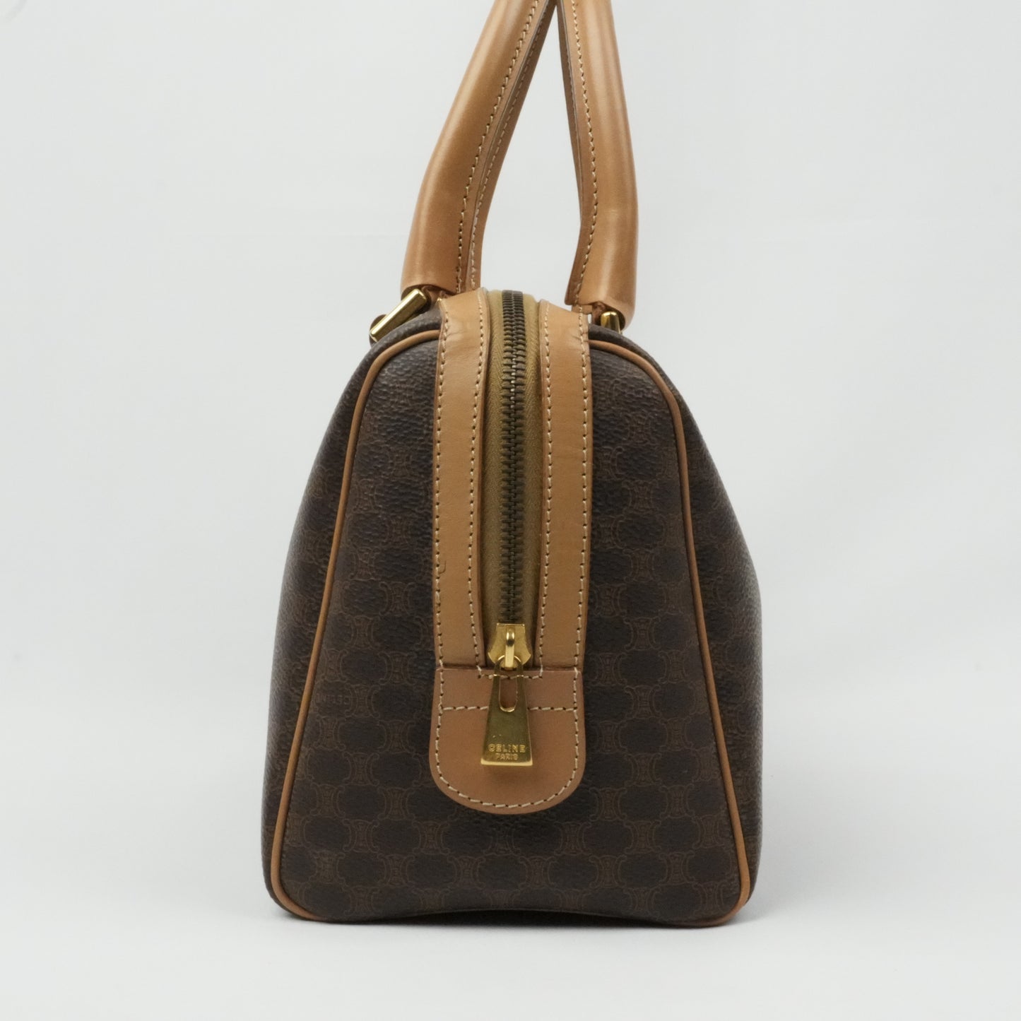 CELINE Macadam Boston Handbag