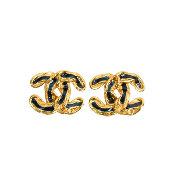 CHANEL Coco Mark Pierced Earrings