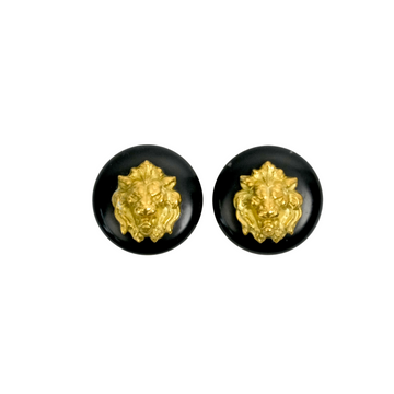 CHANEL Lion Earrings