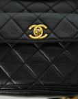 CHANEL 1994-1996 Matelassé Rucksack with Emblem  Backpack