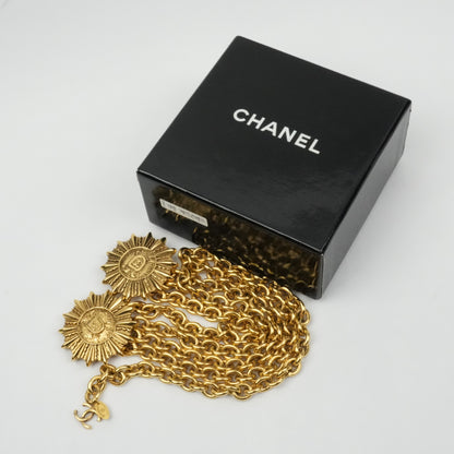 CHANEL Coco Mark Triple Chain Belt