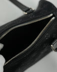 LOUIS VUITTON Monogram Little Papillon Satin Noir Handbag M92352