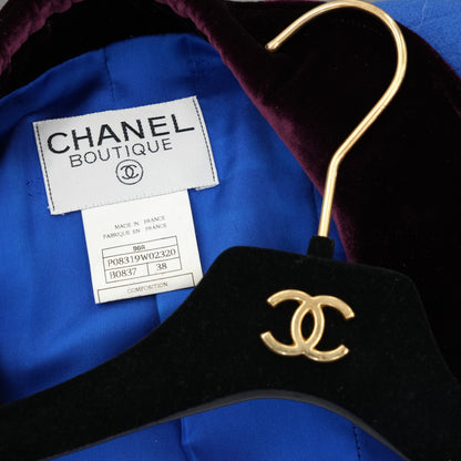 CHANEL 1996 Velvet Coat