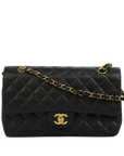 CHANEL 2004-2005 Matelassé 25W Chain Shoulder Bag in Caviar Skin