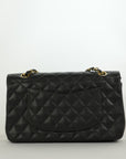 CHANEL 2004-2005 Matelassé 25W Chain Shoulder Bag in Caviar Skin