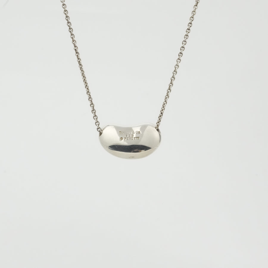 TIFFANY & CO. SV925 Bean Pendant Necklace