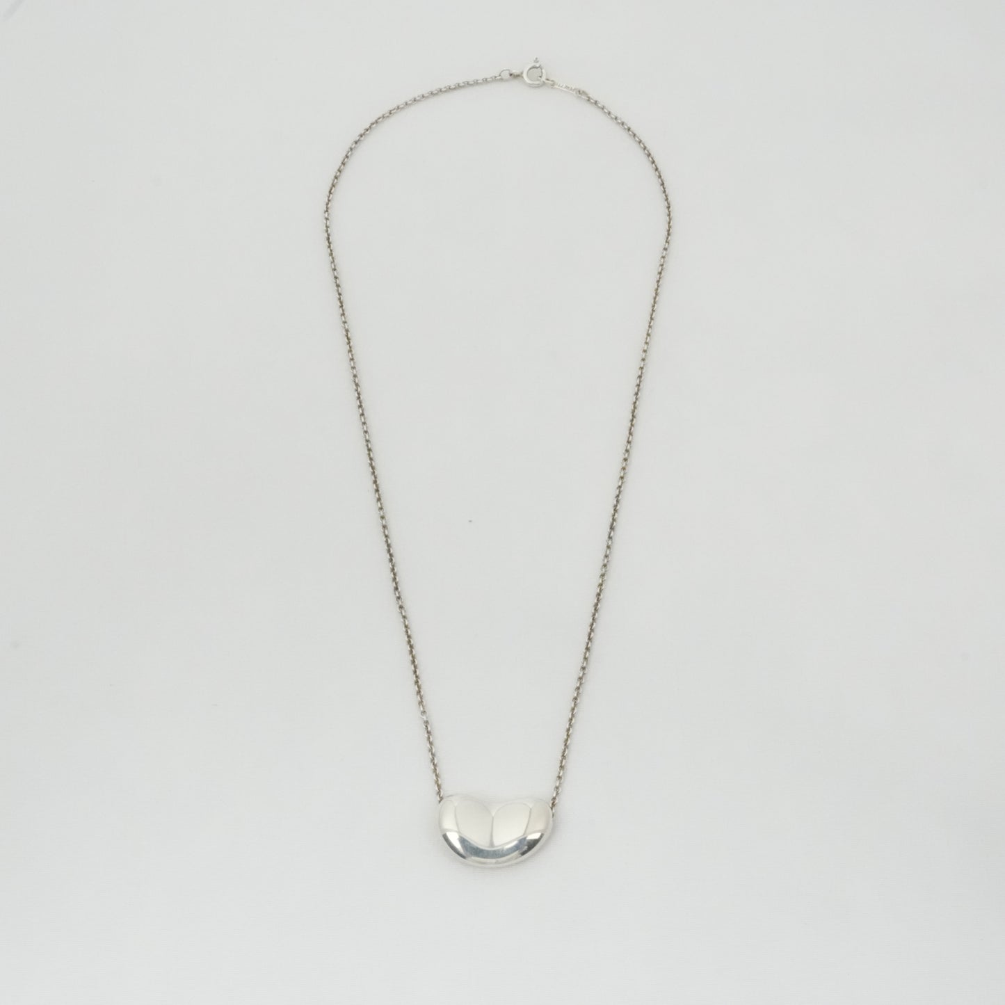 TIFFANY & CO. SV925 Bean Pendant Necklace