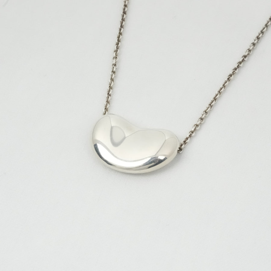 TIFFANY & CO. SV925 Bean Pendant Necklace