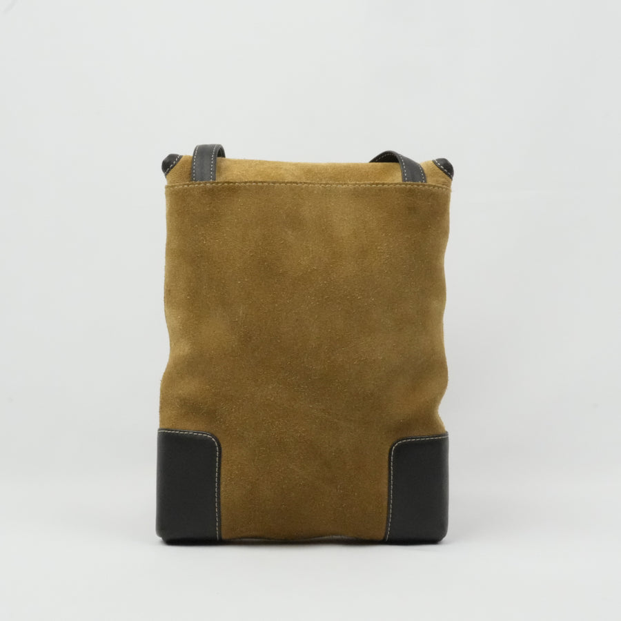 LOEWE Suede Shoulder Bag