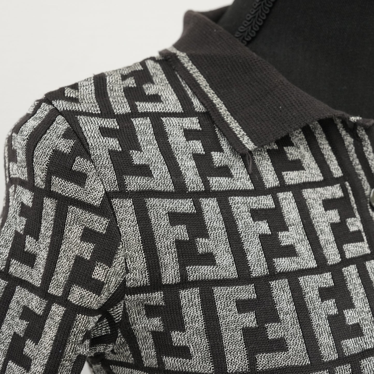 FENDI Zucca Knit Cardigan