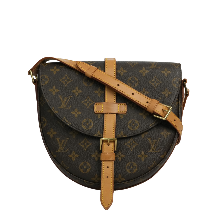 LOUIS VUITTON Monogram Chantilly GM Shoulder Bag M51232