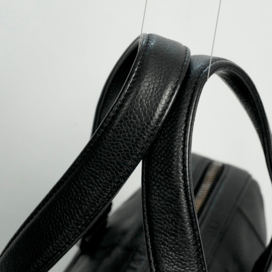 CHANEL 2005-2006 Chocolate Stitch Tote Bag/Shoulder Bag