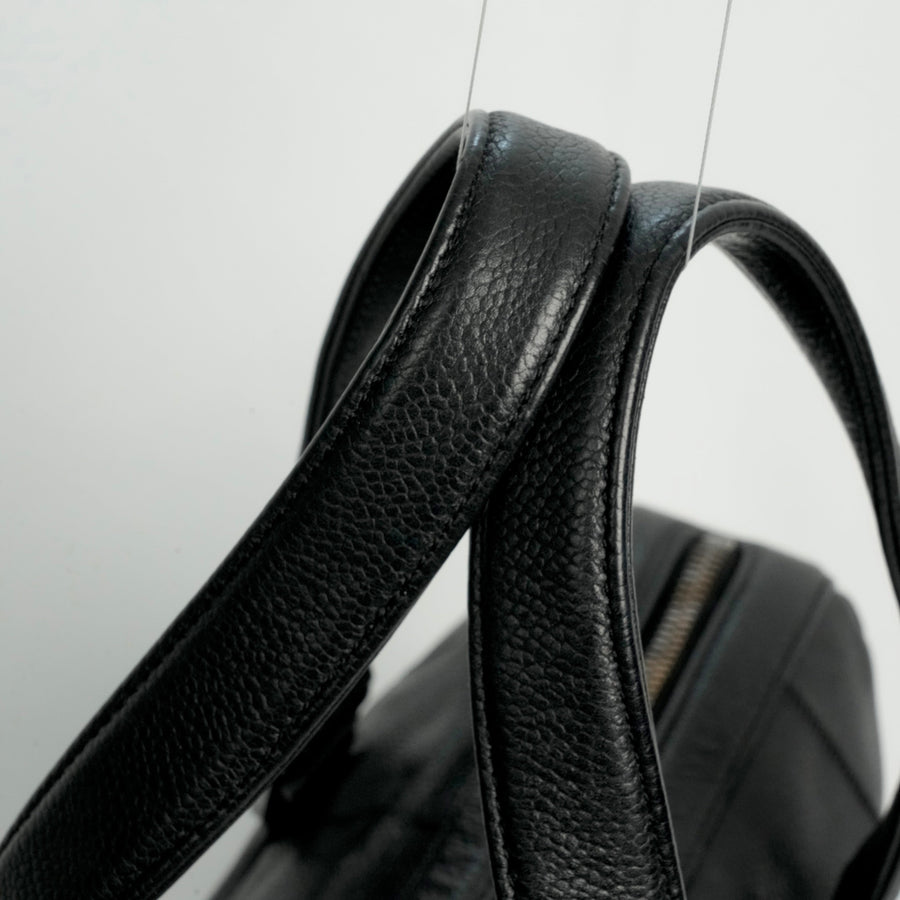 CHANEL 2005-2006 Chocolate Stitch Tote Bag/Shoulder Bag