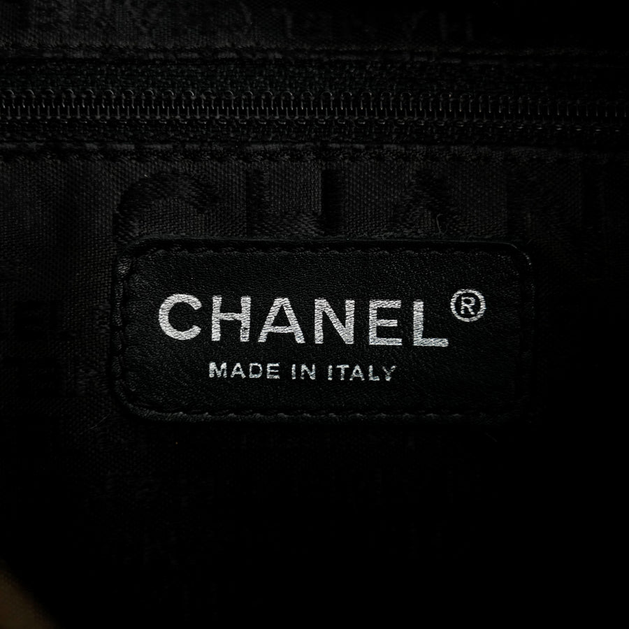 CHANEL 2005-2006 Chocolate Stitch Tote Bag/Shoulder Bag