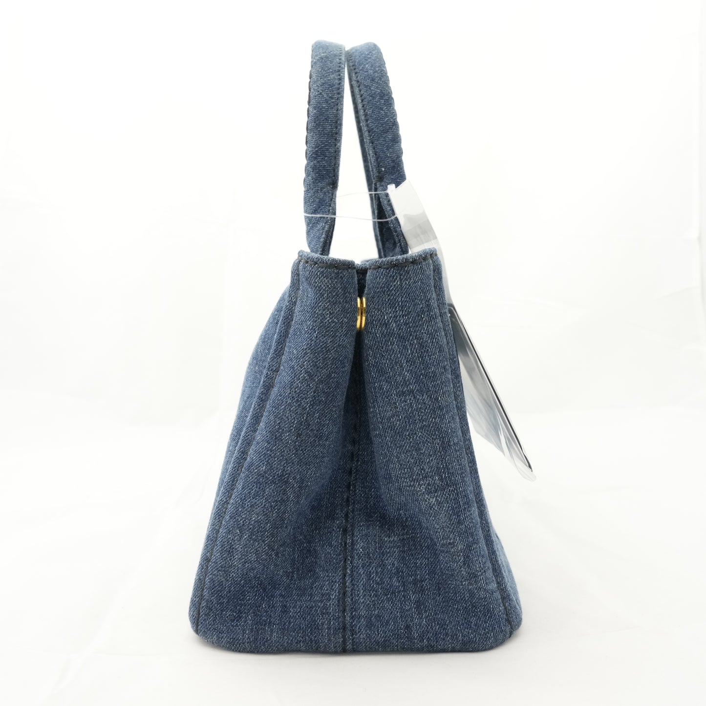 PRADA Canvas Denim Tote Bag/Handbag