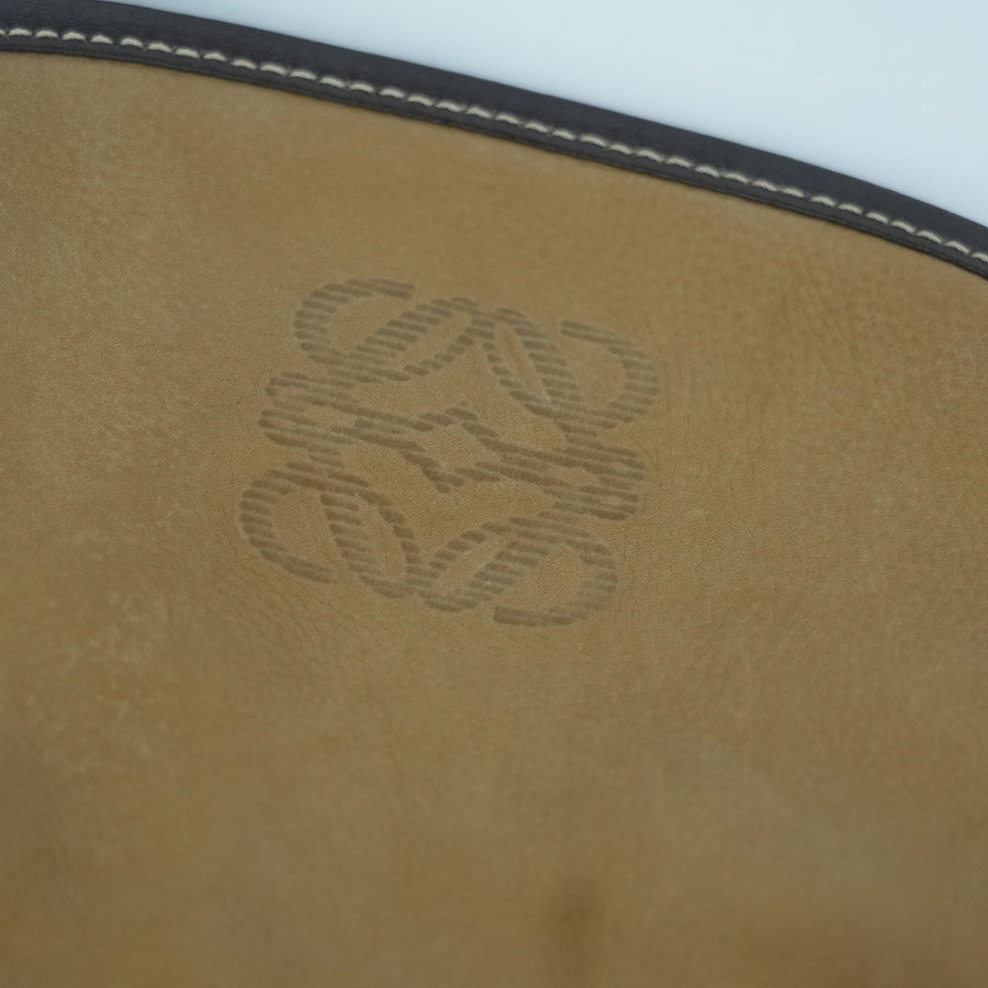 LOEWE Suede Anagram Shoulder Bag