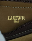 LOEWE Suede Anagram Shoulder Bag