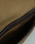 LOEWE Suede Anagram Shoulder Bag