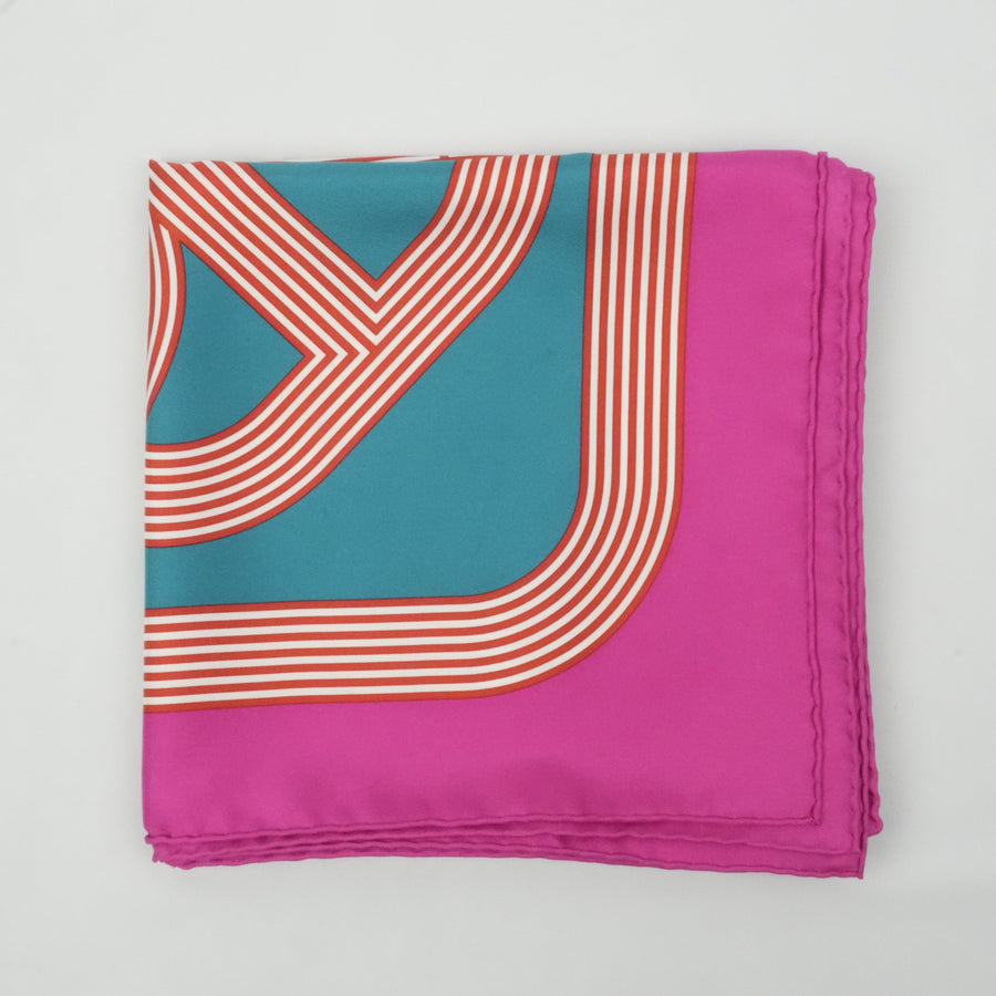 HERMES Carré 90 Chaine d'Ancre Scarf