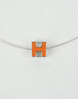 HERMES H Cube Necklace