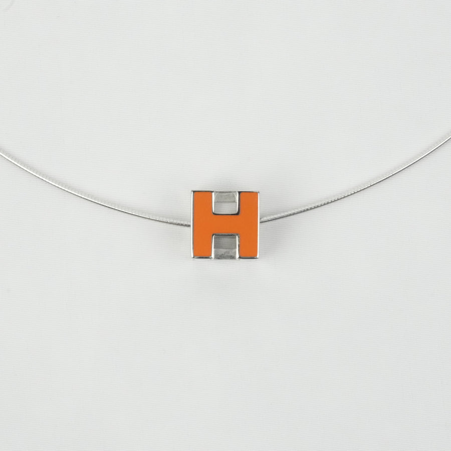 HERMES H Cube Necklace