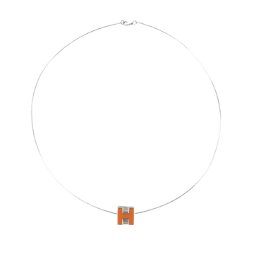 HERMES H Cube Necklace