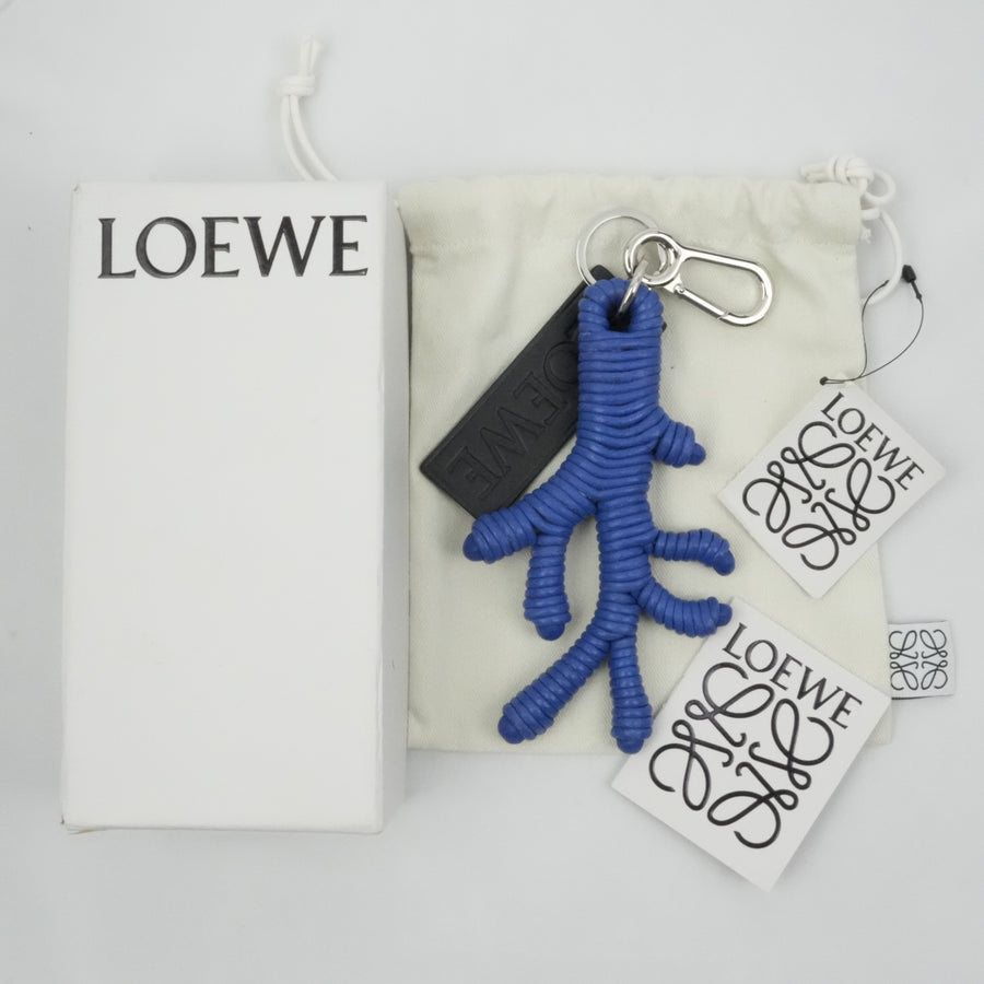 LOEWE Coral Motif Keychain