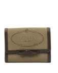 PRADA Jacquard Tri-Fold Wallet