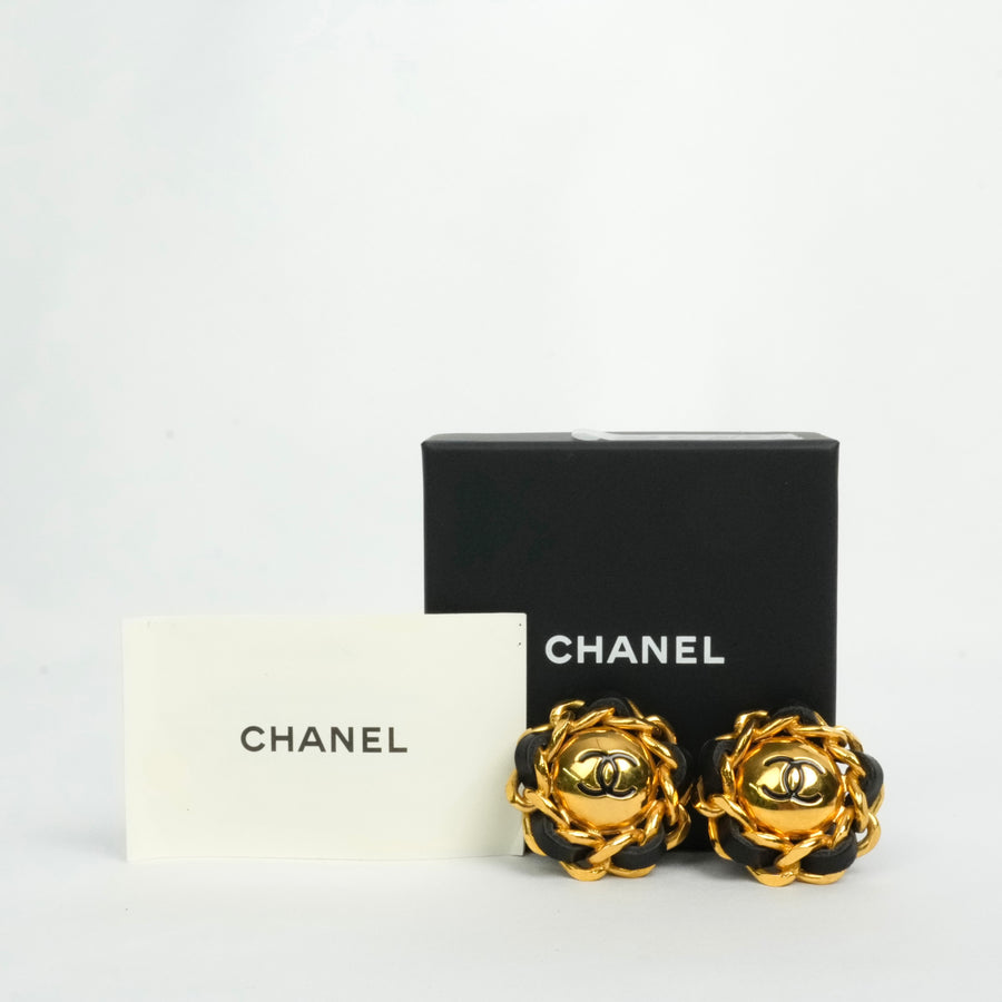 CHANEL Première Coco Mark Earrings