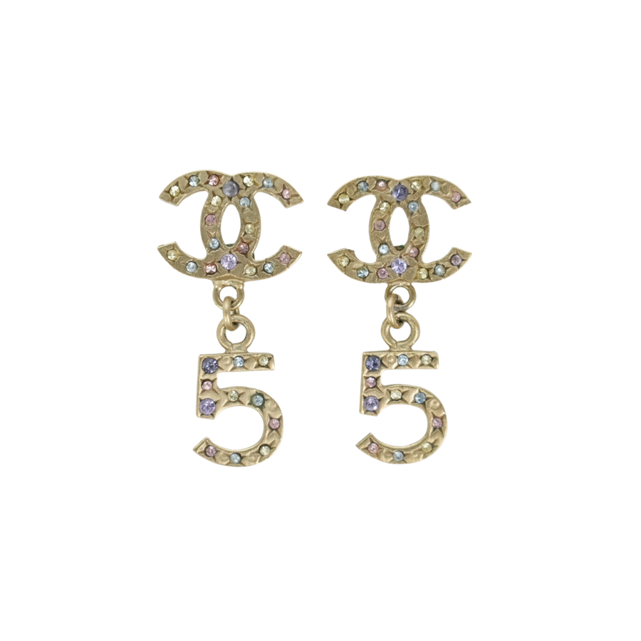 CHANEL 2006 Earring Studs No.5