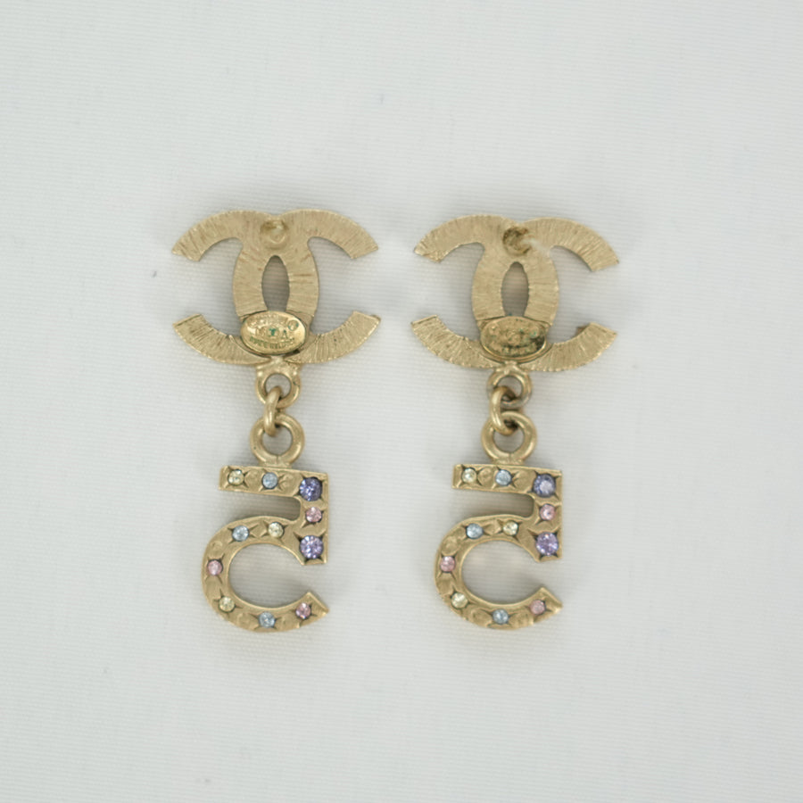 CHANEL 2006 Earring Studs No.5