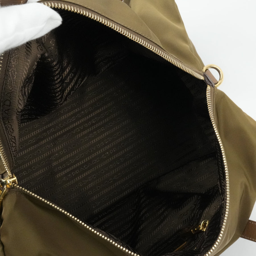 PRADA Nylon Handbag/Shoulder Bag 2Way