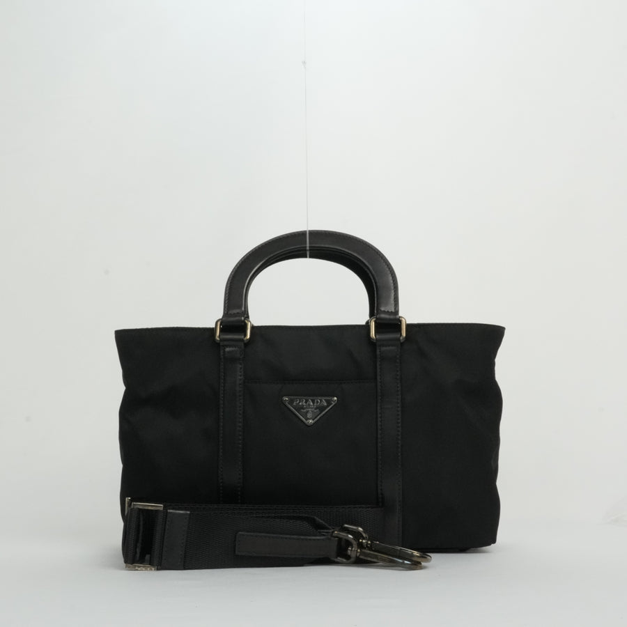 PRADA Nylon Handbag/Shoulder Bag
