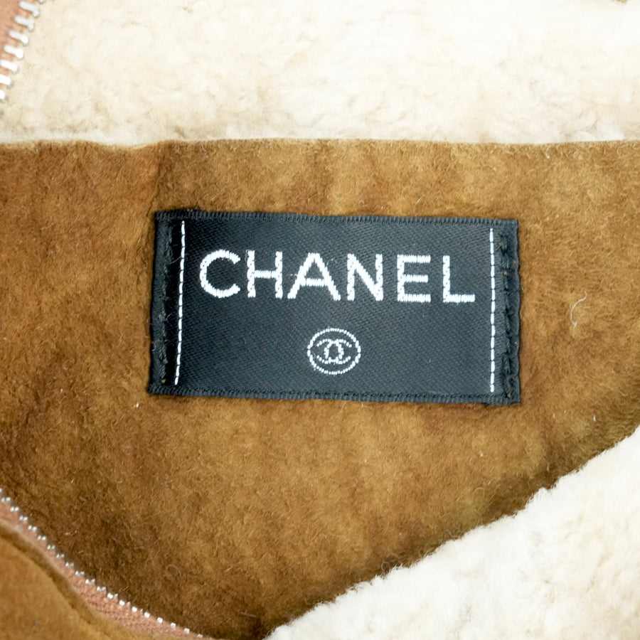 CHANEL 2000–2002 Coco Shearling Shoulder Bag