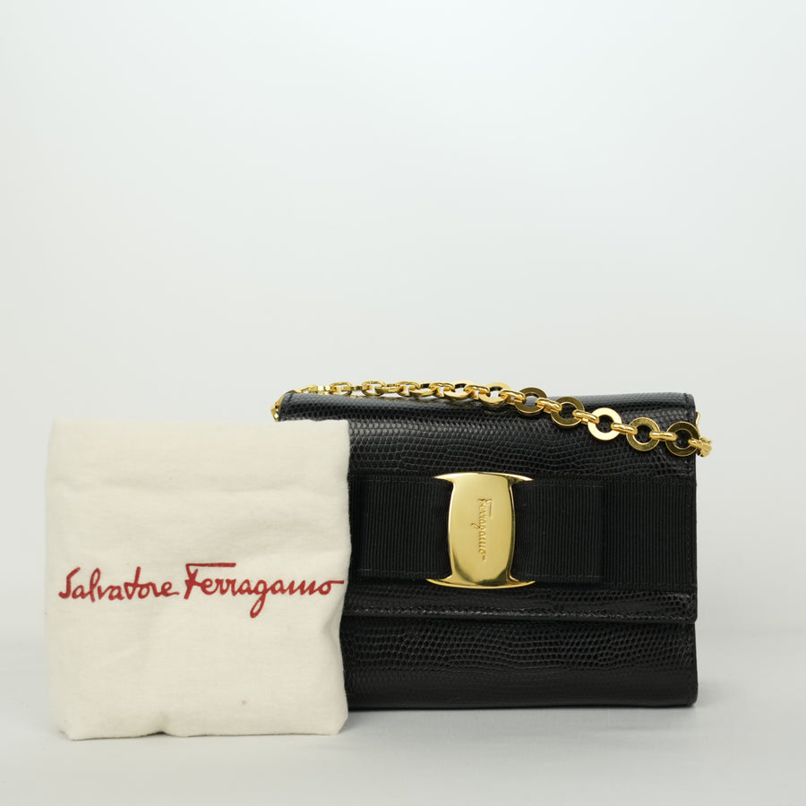 SALVATORE FERRAGAMO Vara Shoulder Bag