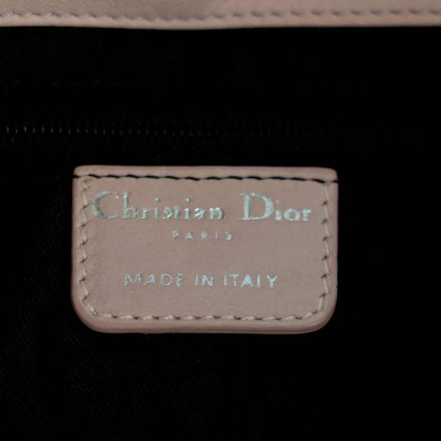 CHRISTIAN DIOR Cannage Stitch Tote Bag/Shoulder Bag