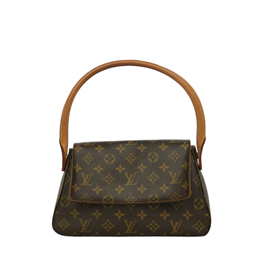 LOUIS VUITTON Monogram Mini Looping Handbag M51147