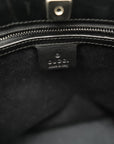 GUCCI GG Canvas leather