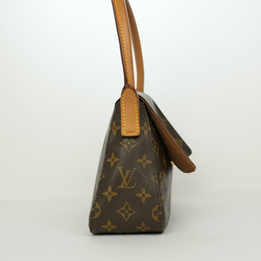 LOUIS VUITTON Monogram Mini Looping Handbag M51147