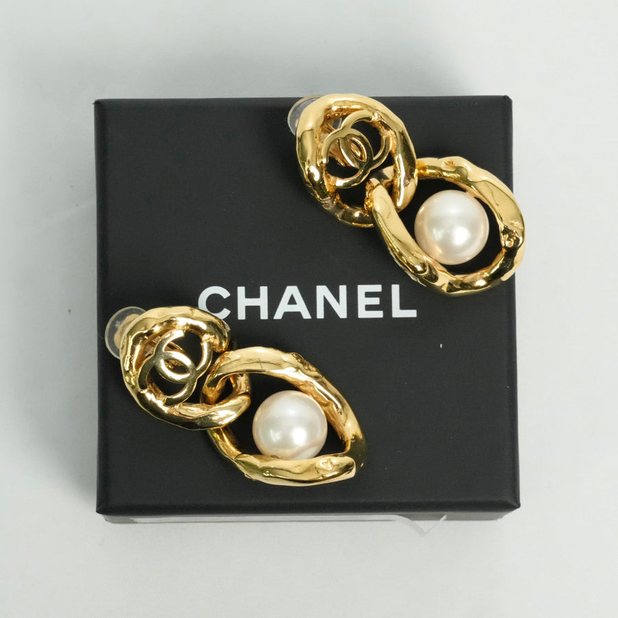 CHANEL Coco Mark Earrings