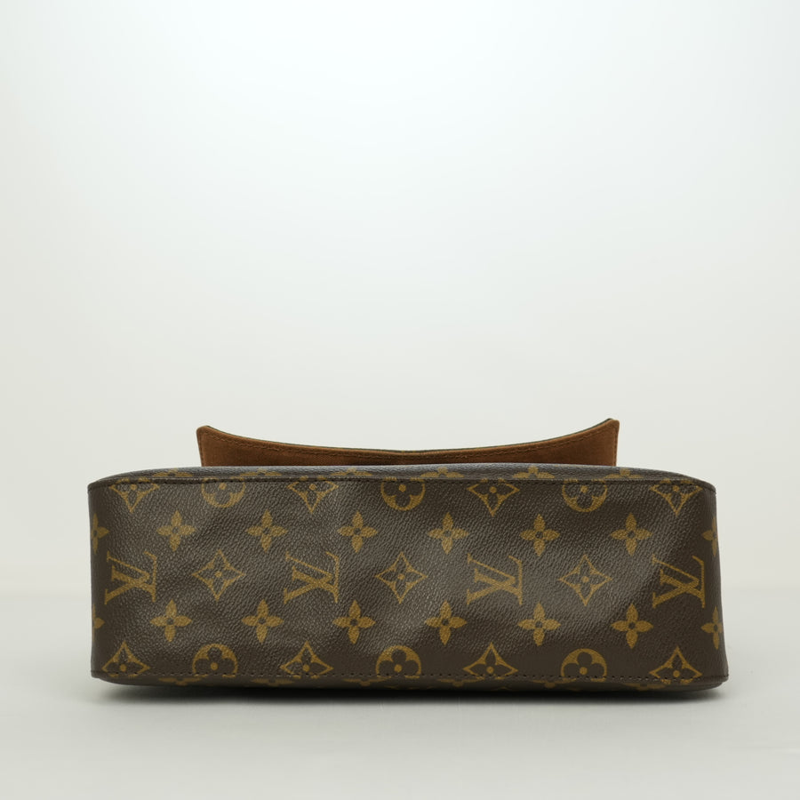 LOUIS VUITTON Monogram Mini Looping Handbag M51147