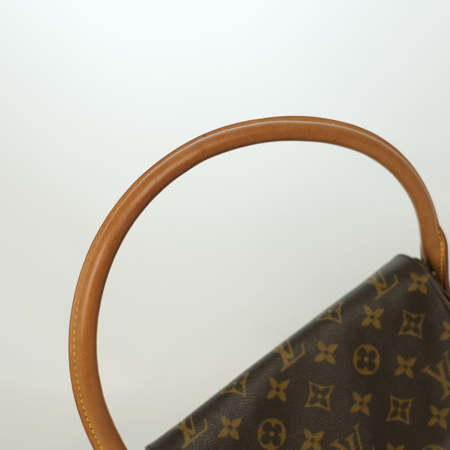 LOUIS VUITTON Monogram Mini Looping Handbag M51147