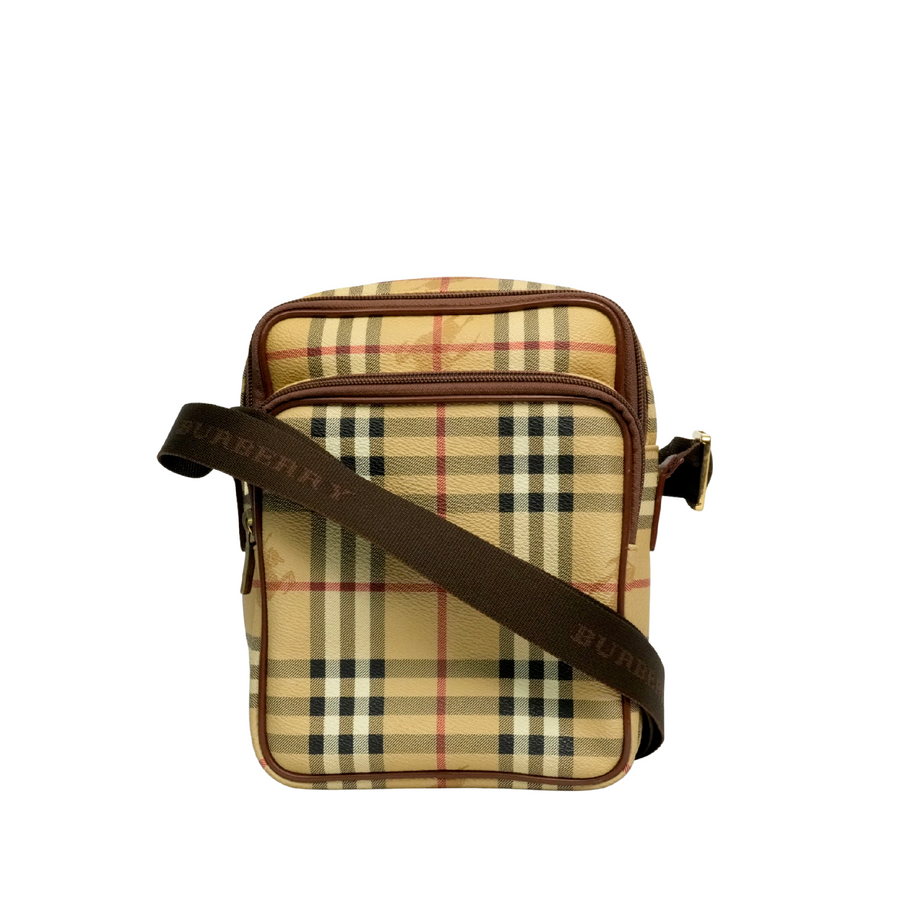 BURBERRY Nova Check Shoulder Bag