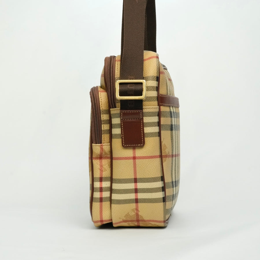 BURBERRY Nova Check Shoulder Bag