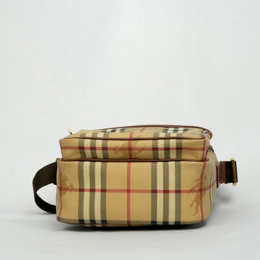 BURBERRY Nova Check Shoulder Bag