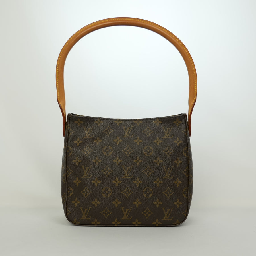 LOUIS VUITTON Monogram LoopingMM Canvas Shoulder Bag M51146