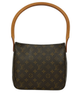 LOUIS VUITTON Monogram LoopingMM Canvas Shoulder Bag M51146