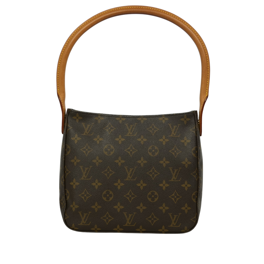 LOUIS VUITTON Monogram LoopingMM Canvas Shoulder Bag M51146