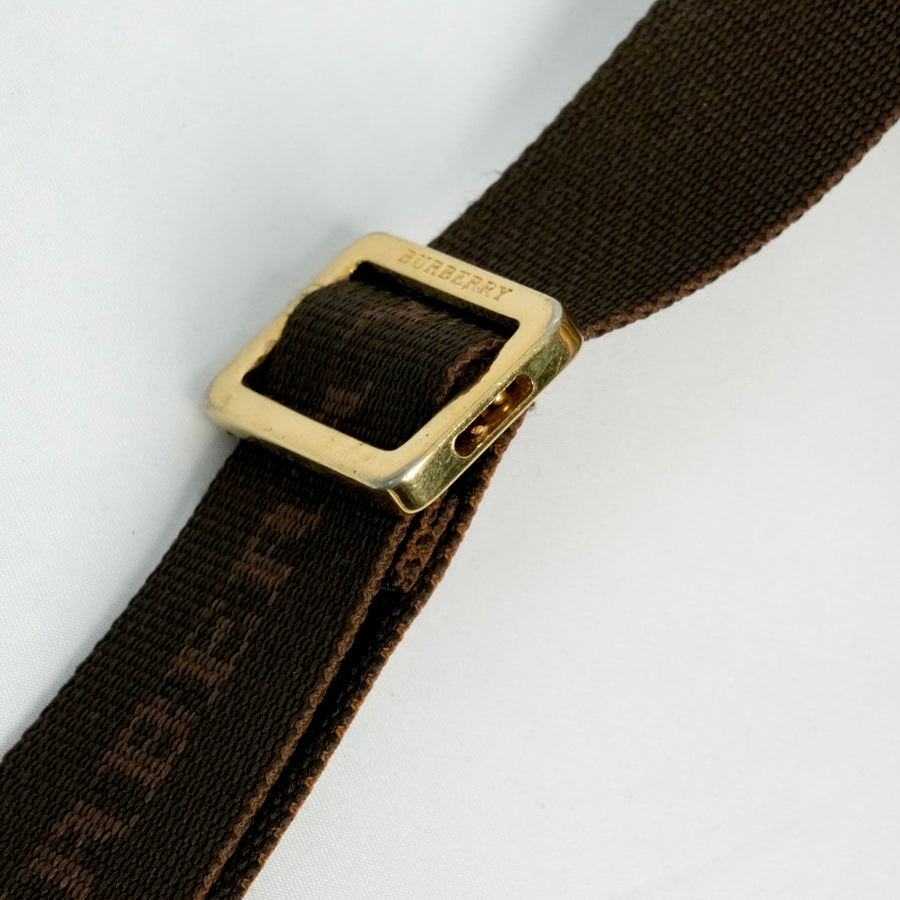 BURBERRY Nova Check Shoulder Bag