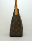 LOUIS VUITTON Monogram LoopingMM Canvas Shoulder Bag M51146